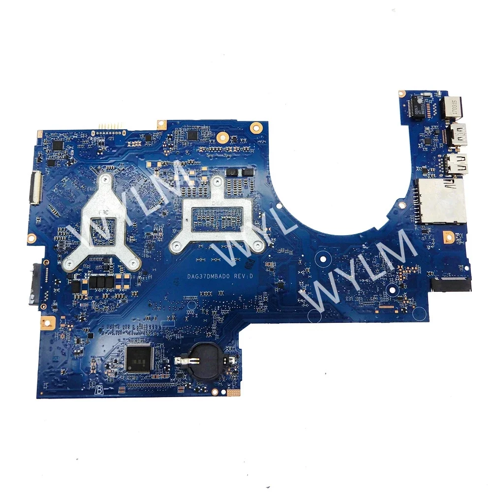 DAG37DMBAD0  Notebook Mainboard For HP Pavilion 17-AB 17-W Laptop Motherboard with i7-7700HQ CPU GTX1050-V4G GPU  100% Tested OK