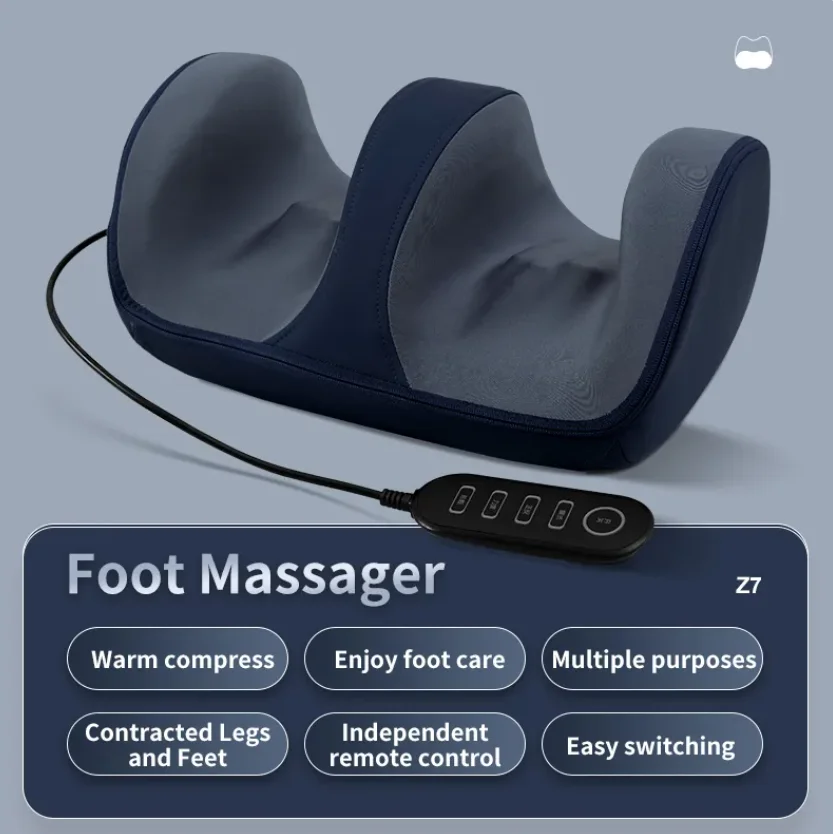 MTZION Foot Massager with 3 Modes Kneading Pressing Heat Therapy Relax Fully Automatic Sole Massage for Relieve Fatigue Soreness