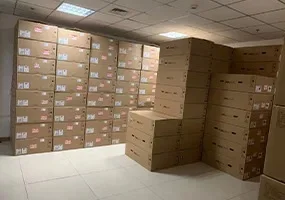 C1200-48P-4X Ethernet Network Switch PoE SNMP QoS VLAN Enabled Stackable Used but in Stock