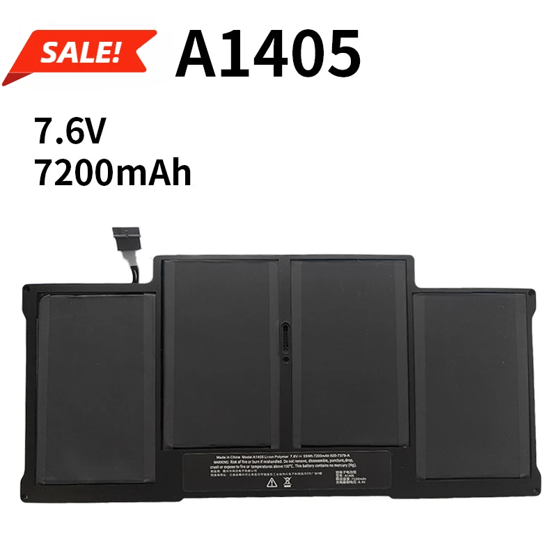 New A1405 Laptop Battery for Apple MacBook Air 13