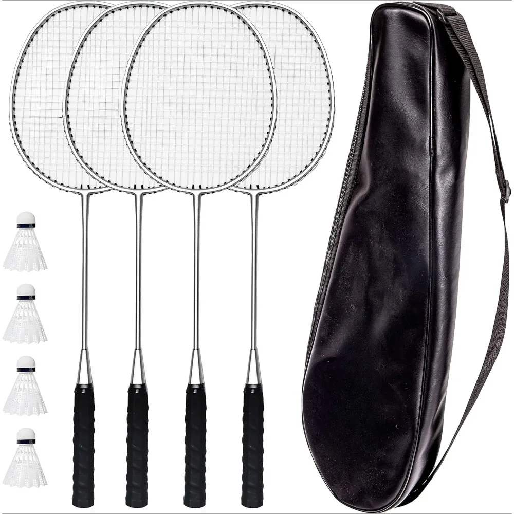 

Sports Badminton Racket+bird Set-replacement Badminton Equipment for Children and Adults-2-person-4-person Badminton Racket Set