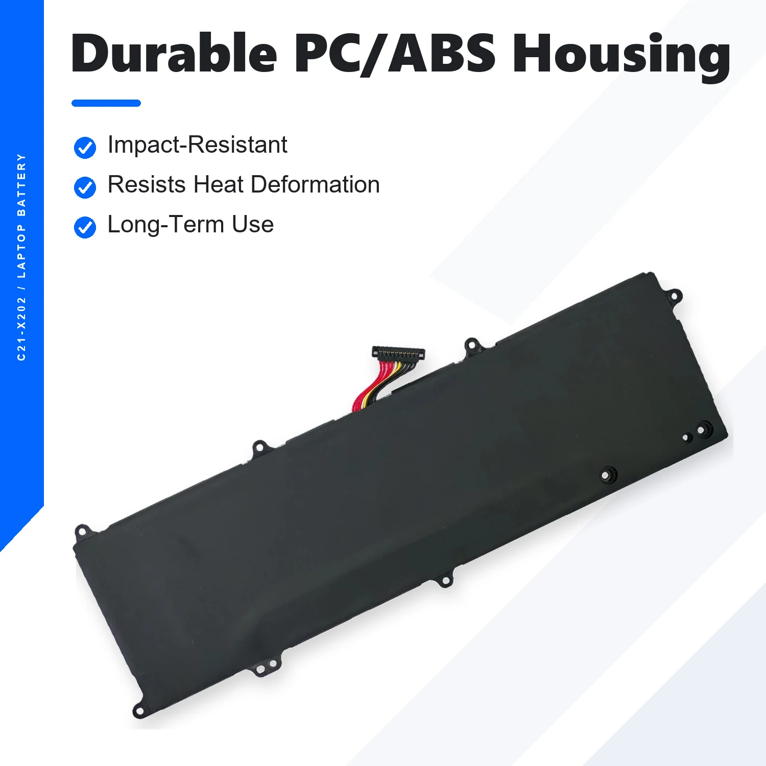 C21-X202 7.4V 38Wh Laptop Battery For ASUS VivoBook S200E X201E X202E F201E F202E R200E R201E Q200E