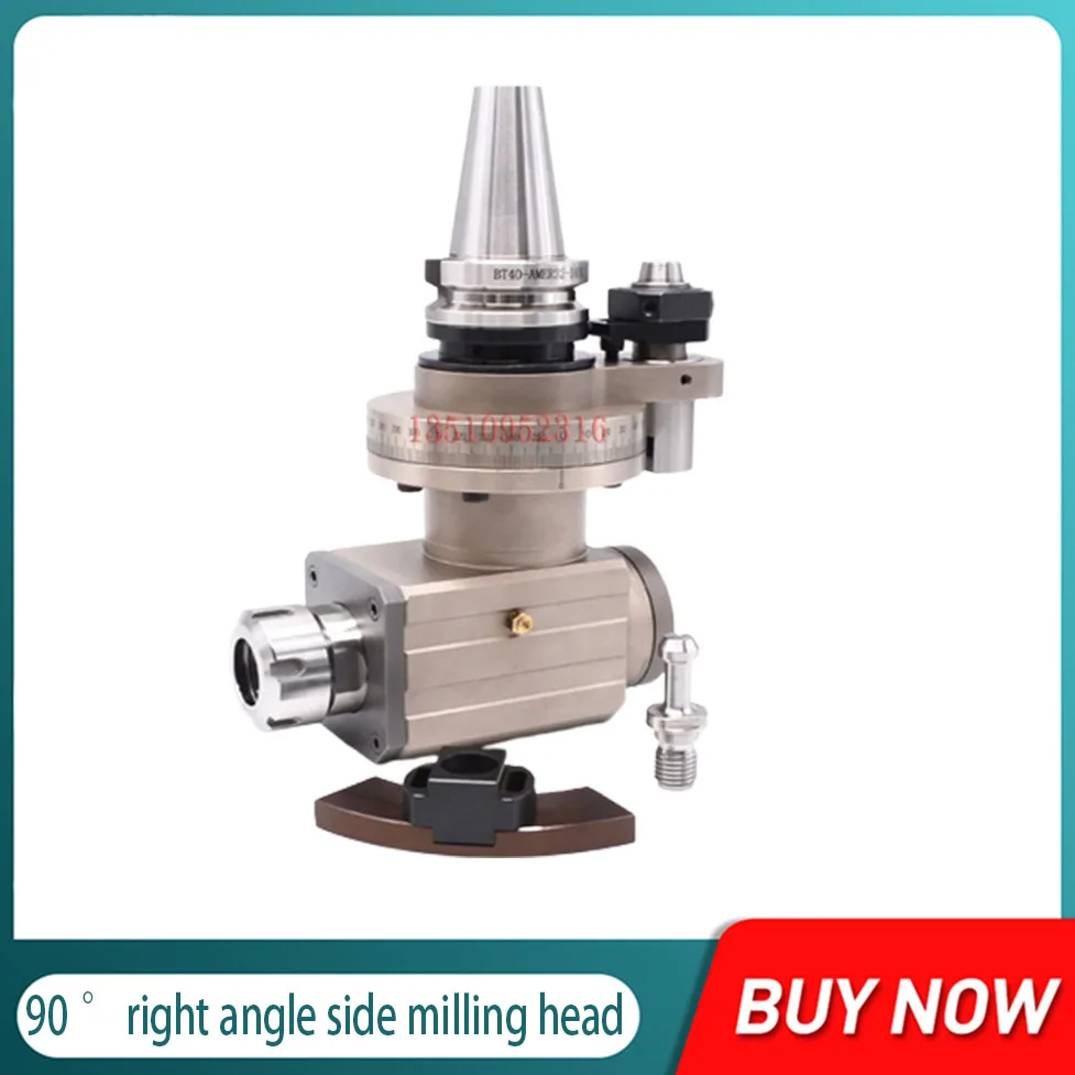 

Cnc Bt30/Bt40 90 Degree Right Angle Side Milling Head Precision Lateral Milling Head Is Automatically Waterproof And Dustproof