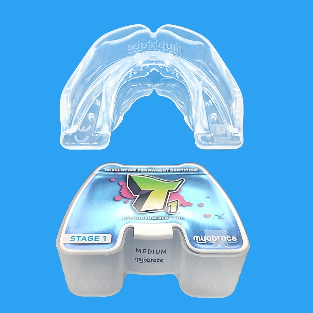 Myobrace Orthodontic Teeth Trainer Appliance T1  Open Bite Dental Orthodontic Brace Trainer T1 MRC Teeth Trainer T1 Ages10-15