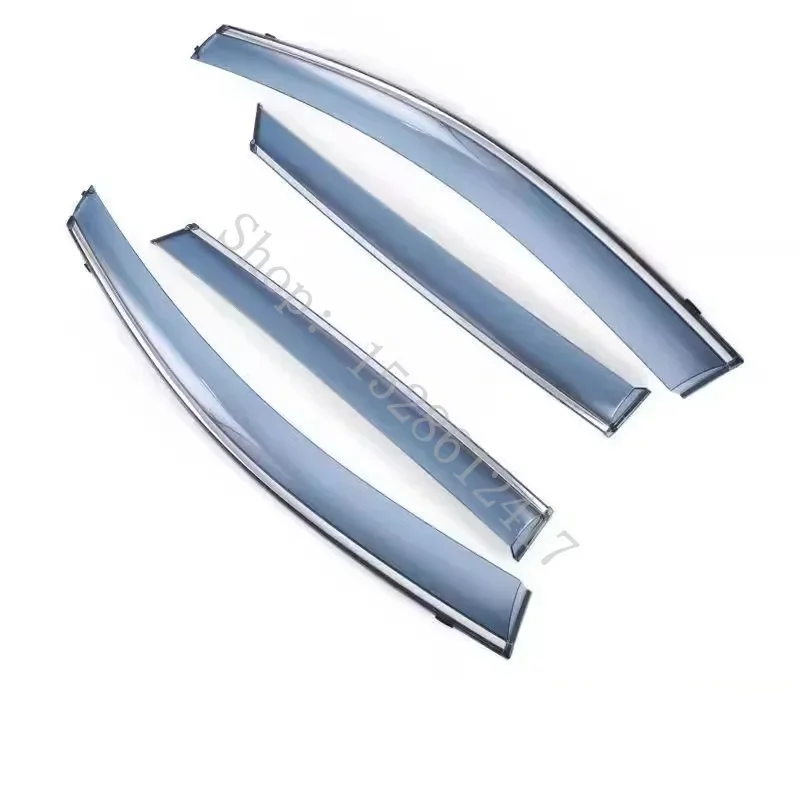 For Mercedes-Benz GLC 2023 2024 car Accessories Window Visor Vent Shade Rain Sun Guard Deflector Awnings Shelters Cover