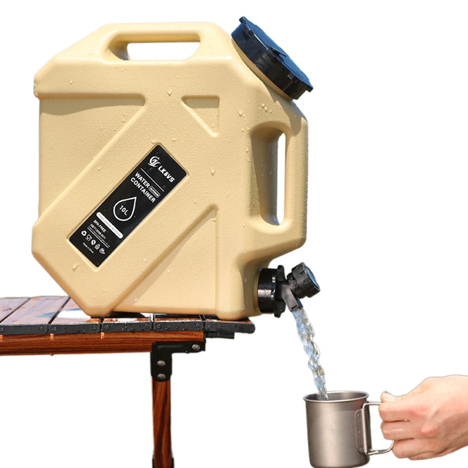 

Контейнер для хранения воды на 10 л с краном, ведро для питьевой воды, большой емкости, диспенсер для воды, переносной, для автомобиля, кемпинга