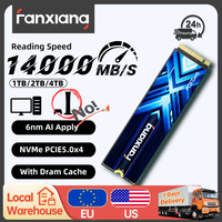 [EU/US Ship]Fanxiang S910 SSD 1TB 2TB 4TB 14000MB/s PCIe 5.0 M.2 NVMe With Dram Cache Internal Solid State Drive For Laptop PC