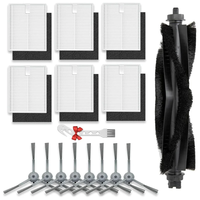 N98r para eufy l60/l60 ses/l50/l50 ses robô aspirador de pó escova lateral principal filtro hepa peças reposição
