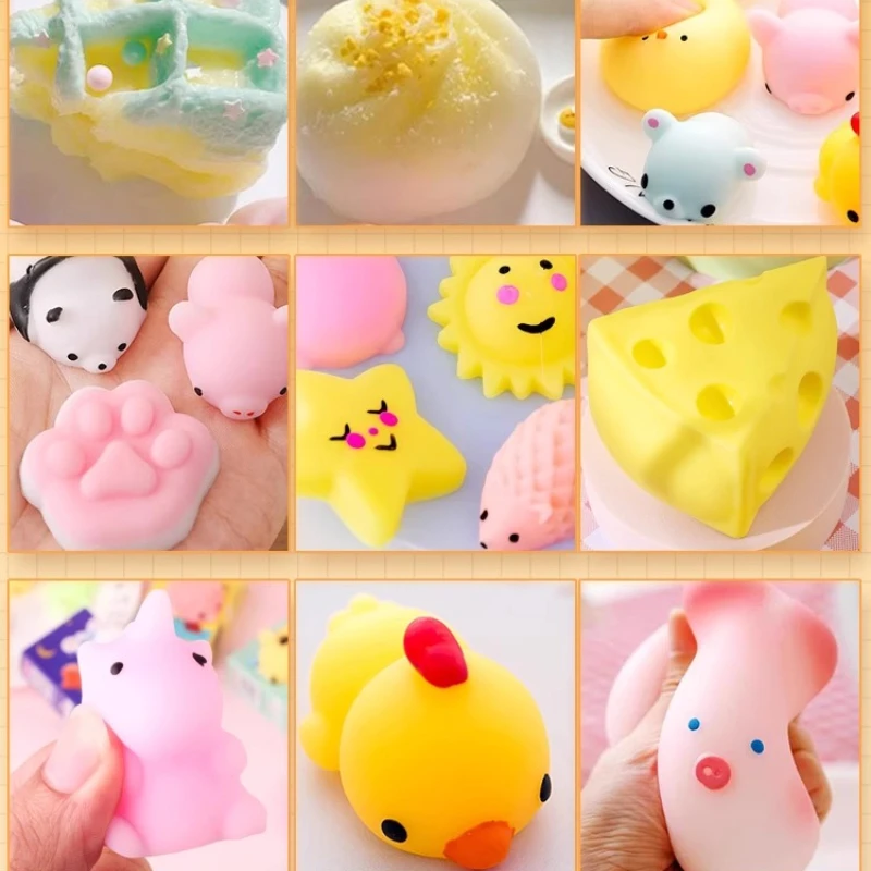 1:1 AB Squishy Resin Gel Squishy Glue Soft Liquid Silicone Cat Paw Mold Toy Handmade Craft Material Decompression Squeezing Toy