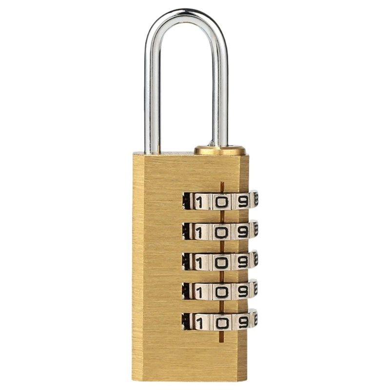 

Practical Brass Dials Combination Padlock for Enhances Security Applications Dropship