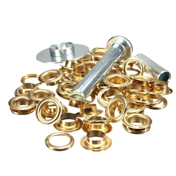 63pcs 12mm Tarpaulin ตาไก่ขนาดใหญ่ชุด DIY ตาไก่เต็นท์เสื้อผ้าซ่อมเครื่องมือผ้า BUCKLE Hole Punch และ Plier ประเภทเครื่องมือ