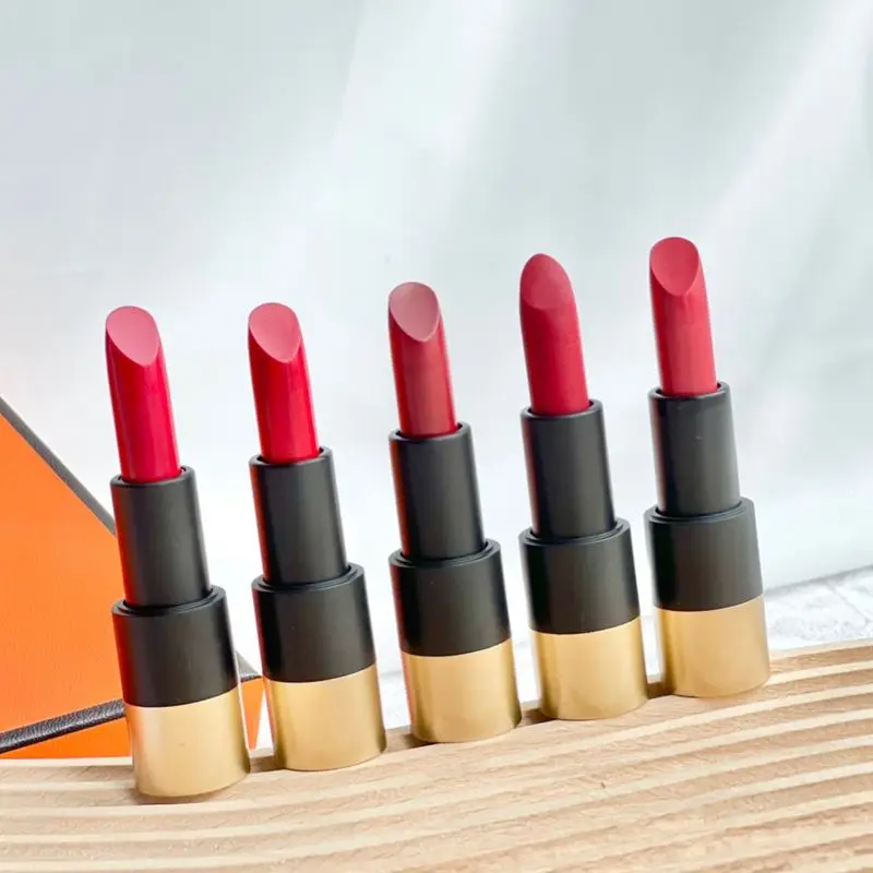 5Pcs/Set Mini Lipstick Set Five Waterproof Non-stick Non-fading Lipsticks Makeup Women Cosmetic Lip Care Brand High Quality