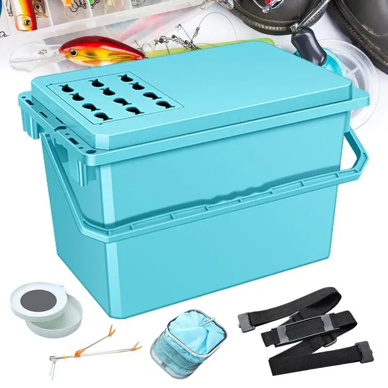 

Tackle Box 30L Fishing Tackle Storage Fishing Box Tackle Storage Boxes For Outdoor Sports Camping Hiking Fishing Accessory