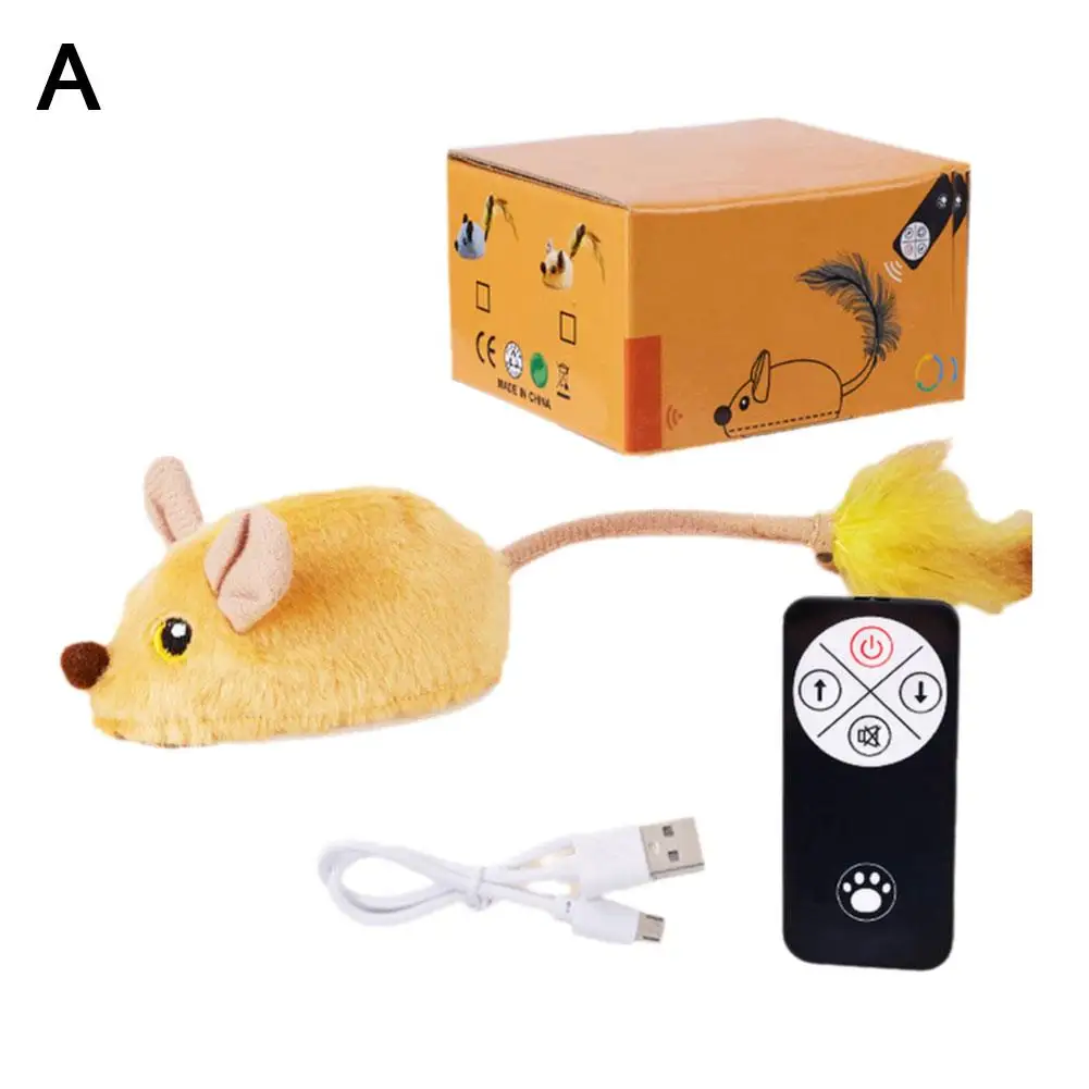 Simulation Remote Control Electric Indoor And Mouse Reliever Chasing Pet Toy Toy Induction Rechargeable Boredom Wir K1n4