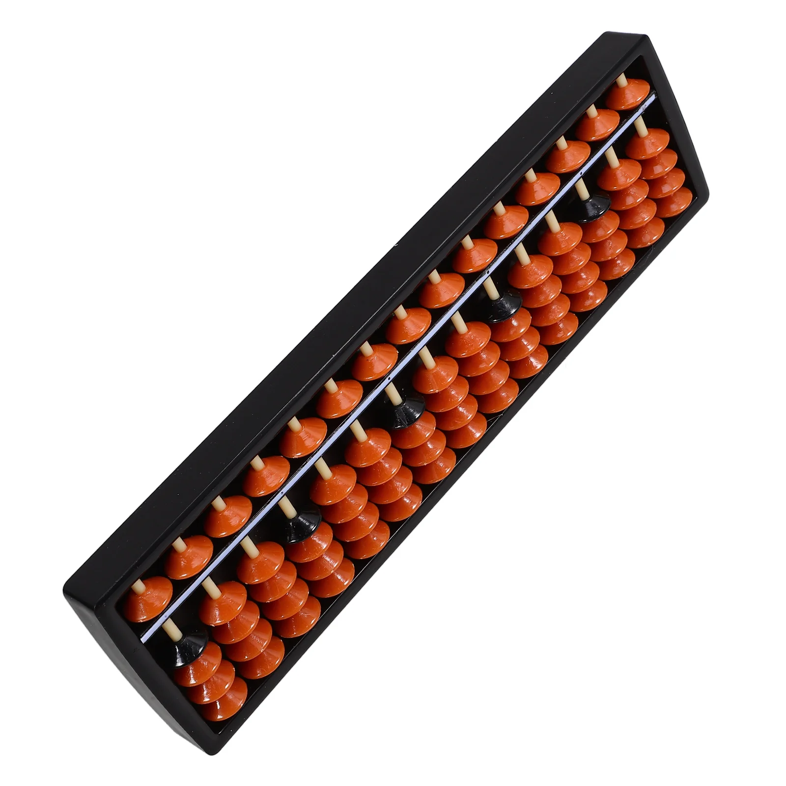 

5 Pcs Professional Vintage Abacus Arithmetic Tool 15 Column Beads Abacus Calculator Educational Supplies