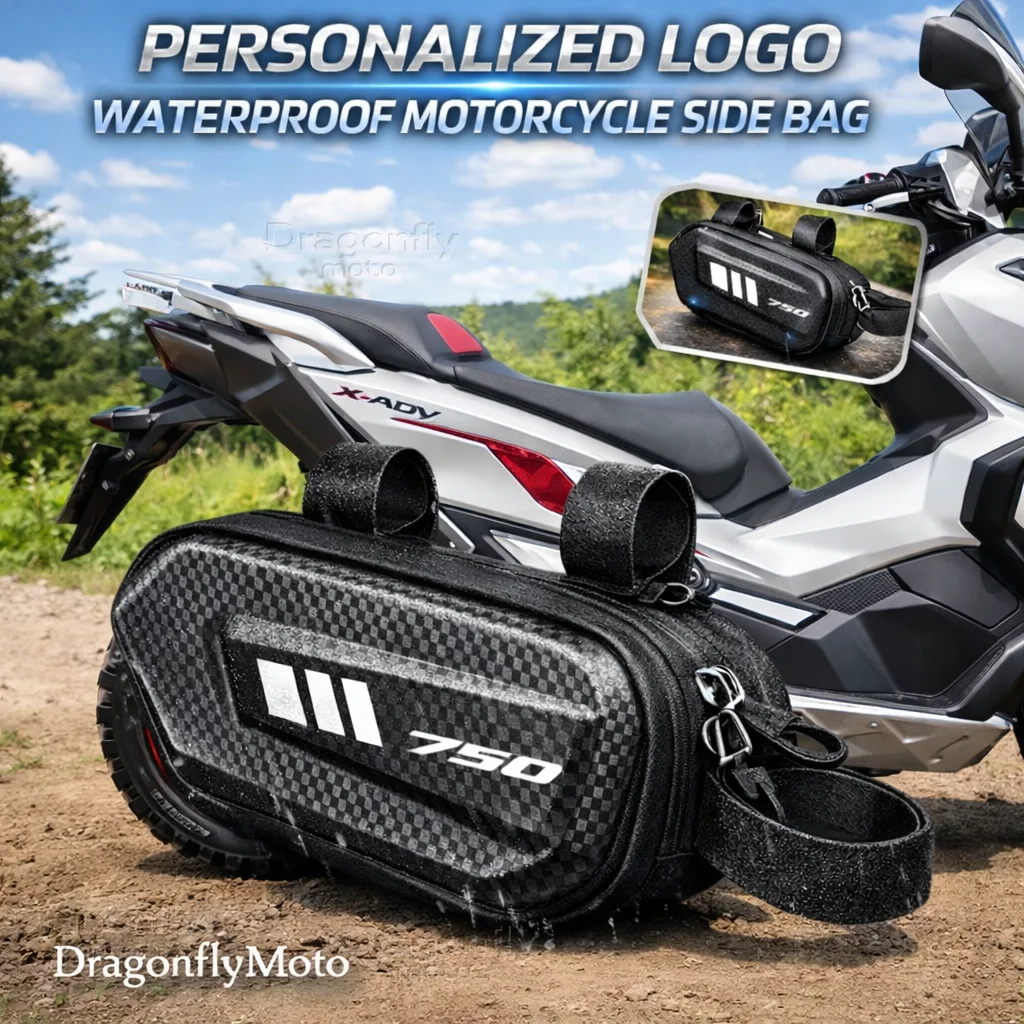 

For Honda X-ADV 750 XADV750 Forza 750 Forza750 Motorcycle Side Bag Personalized Logo Waterproof Hard Shell Saddlebag