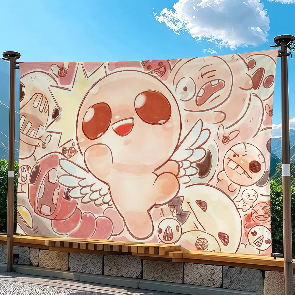 Game The B-Binding Of I-Isaac Flag Tapestry Outdoor Party Bedroom Living Room Dormitory Decorative Themed Wall Hanging Banner