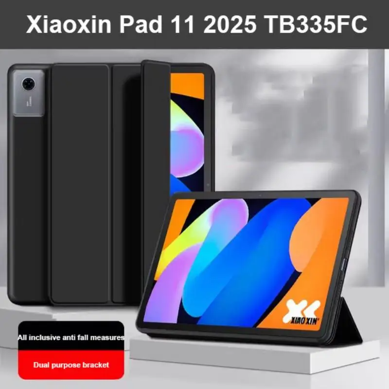 

Мягкий силиконовый смарт-чехол для Lenovo Tab Idea 11 2025 Xiaoxin Pad 11 TB336ZU TB336FU TB335FC