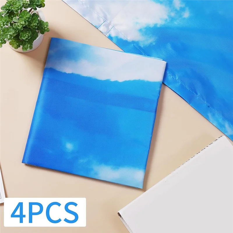 

4 Pcs Fluorescent Light Covers,Light Covers For Ceiling Lights Classroom, Magnetic Light Filters For Office-[A59T]
