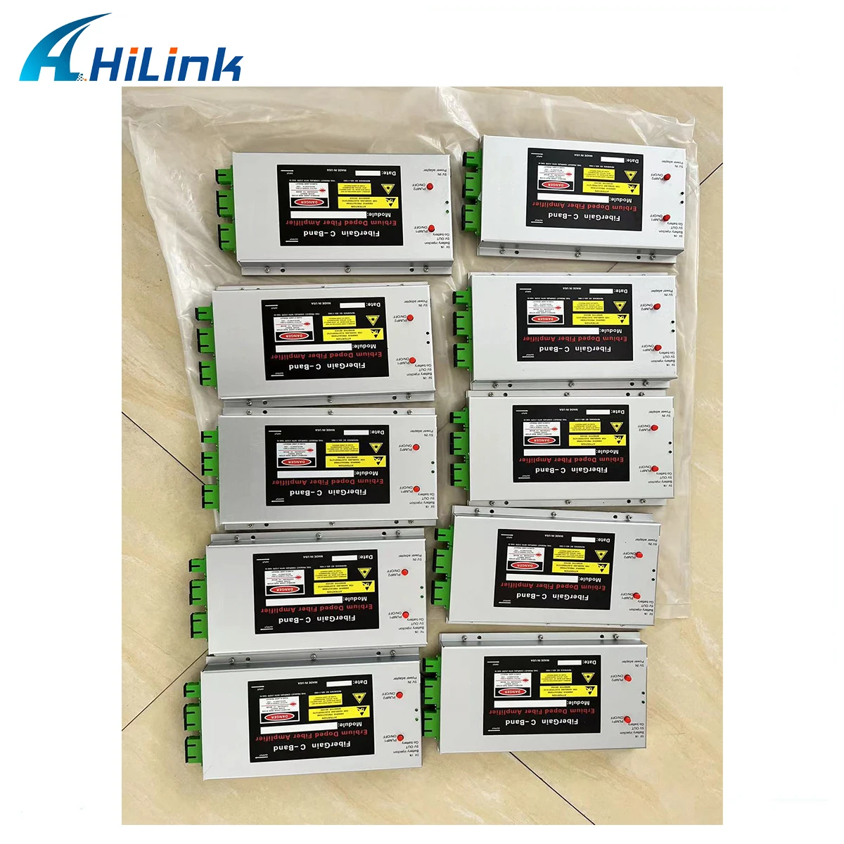 CATV 1550nm DWDM Mini EDFA 15dB Gain 15dB Output Power