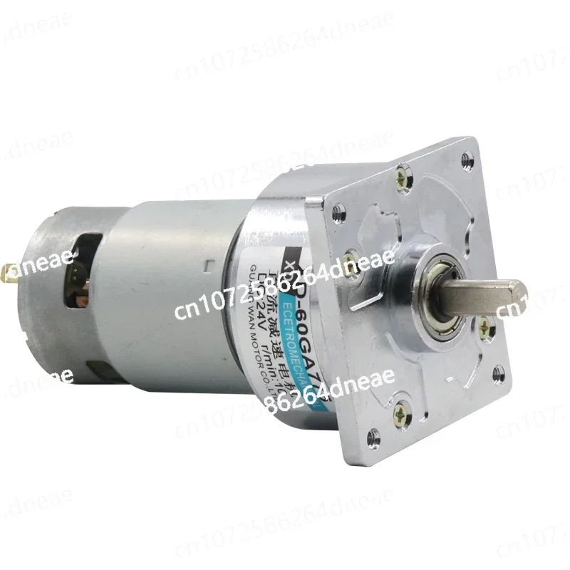 

XD-60GA775 Gear Motor 12V/24V Micro Small Motor 35W High Torque Speed Slow Speed DC Motor Can Adjust Direction