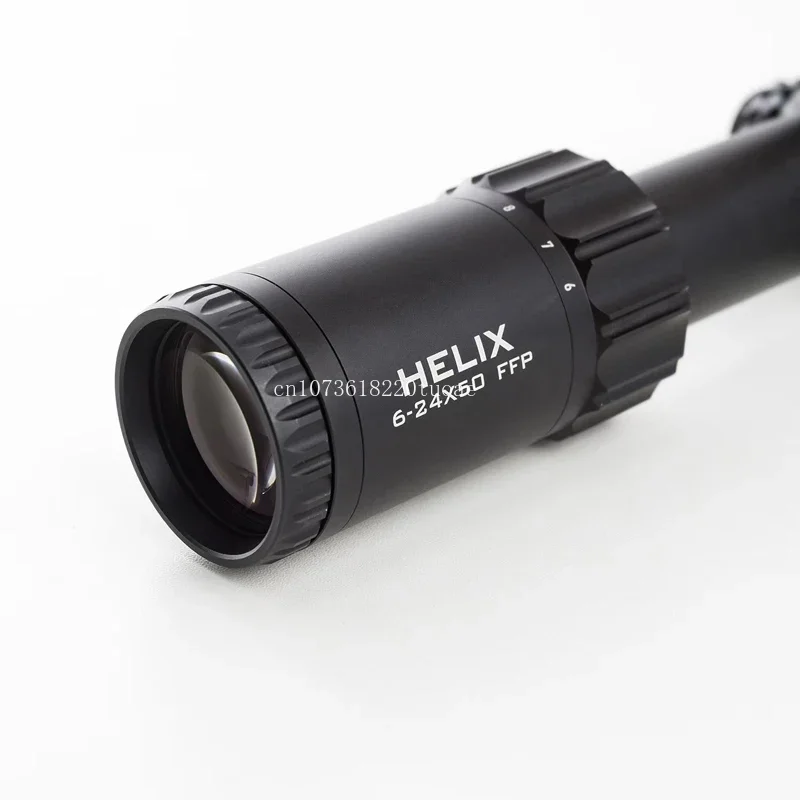 【الأصلي】نطاق بندقية البصريات HELIX 6-24x50 FFP الطائرة البؤرية الأولى، قفل Zerostop، APR-2D MRAD شبكاني #3