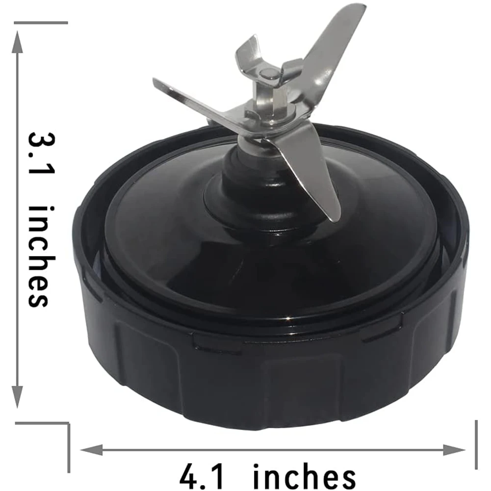 A61T-For Ninja Blender Replacement Parts Assembly 7 Fins, Extractor Blade Blender Cup Parts for BL451 BL456