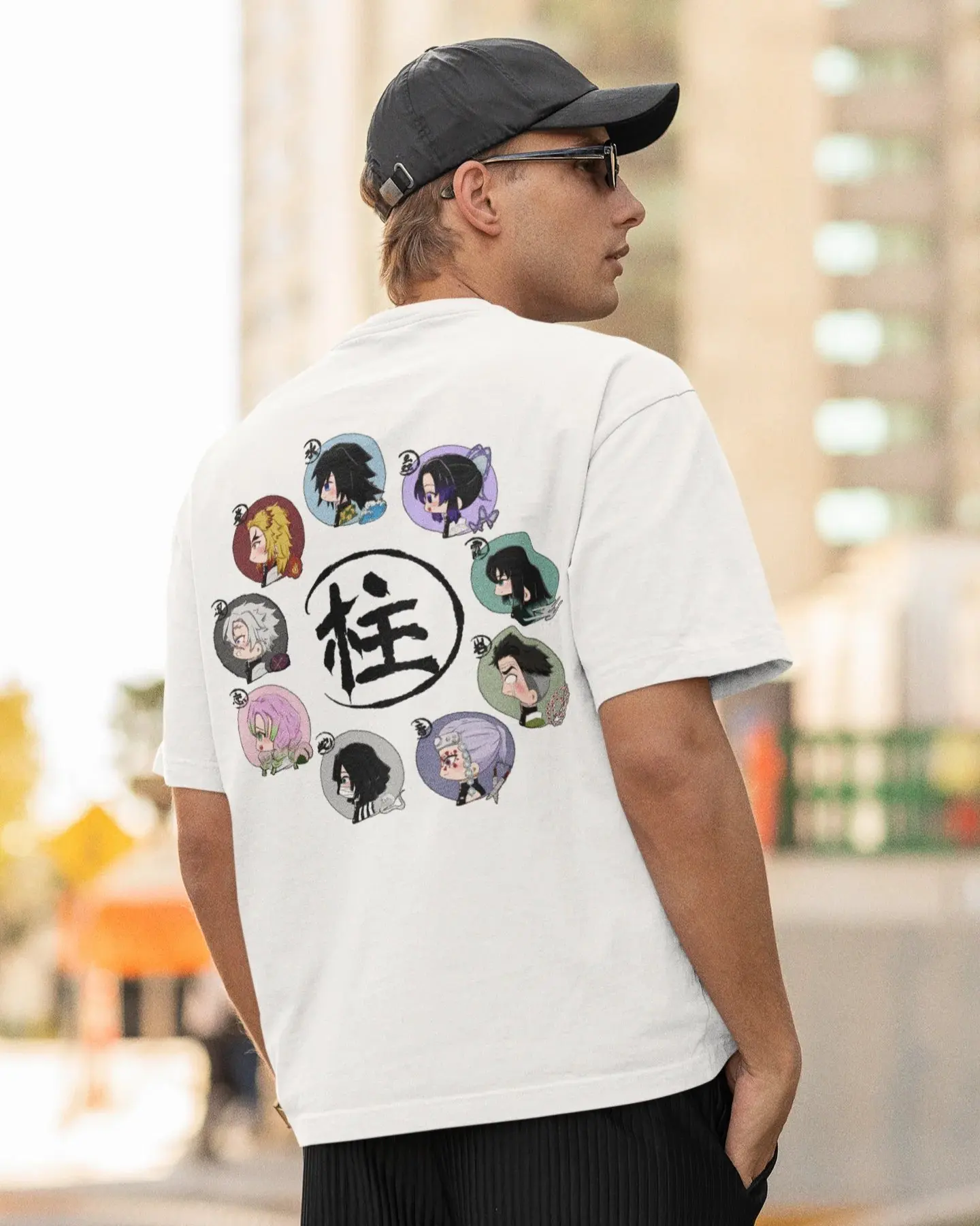 Demon Slayer Anime T Shirt Uomo Donna 2026 Estate Cotone Manica corta Oversize Casual Magliette e camicette Hashira Grafica Streetwear Cosplay