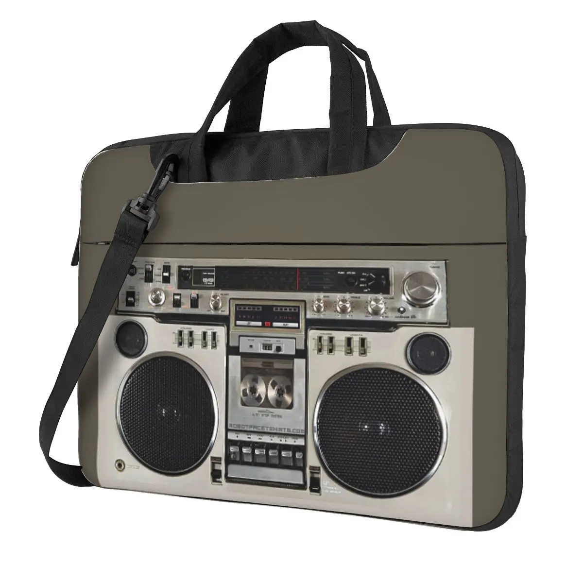 

Винтажная сумка для ноутбука 80-х годов Boombox Ghettoblaster через плечо, сумка для компьютера, устойчивая защитная сумка для ноутбука для Macbook Pro