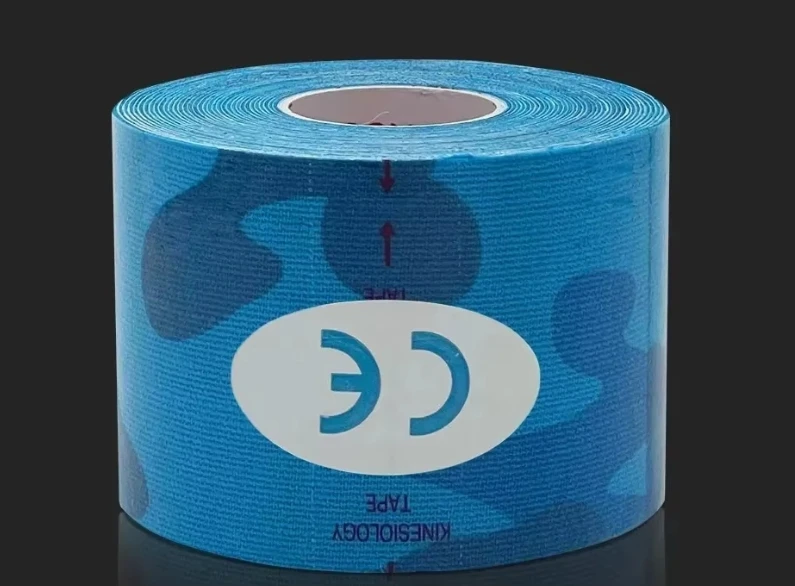 

5CM*5M Kinesiology Recovery Tape Tape Athletic Kneepad Elastic Muscle Pain Relief Knee Pads Support for Gym Fitness Bandage