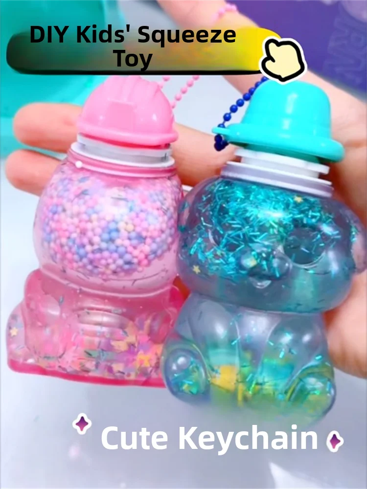 

Детский набор для творчества: игрушки-антистресс с водой для наполнения, ручной работы, для девочек, креативный набор для снятия стресса