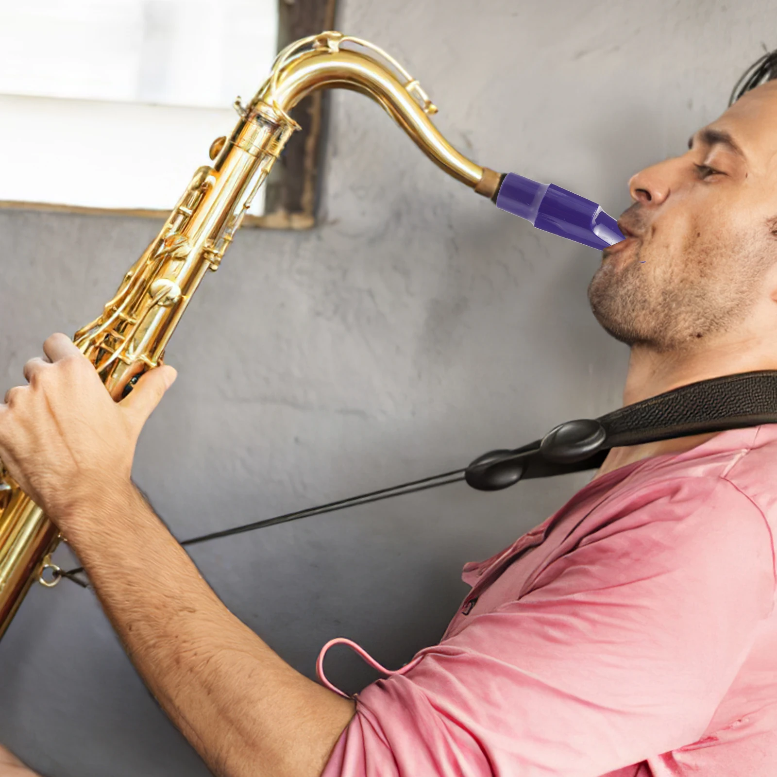 

Saxophone Mouthpiece Plastic for Instrument Accessories Alto Replacement Accessory Component Useful Parts