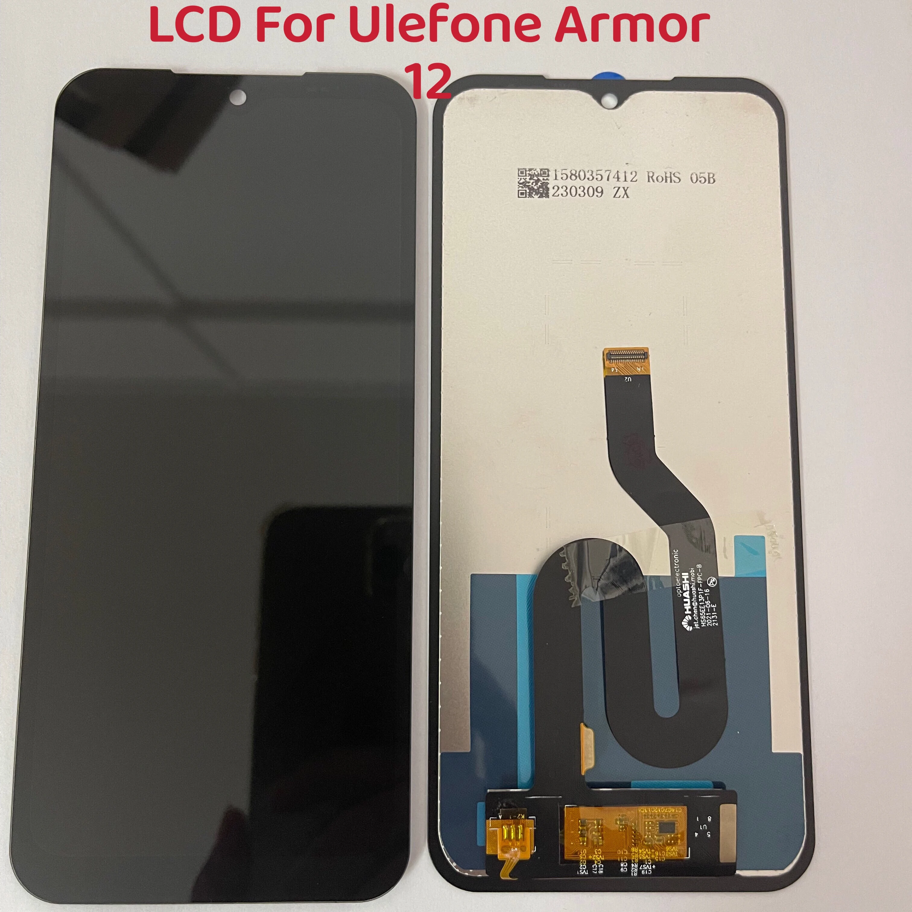 Premium LCD For Armor 12 5G LCD Display Touch Screen Digitizer Assembly For Ulefone Armor 12 5G LCD Replacement Parts