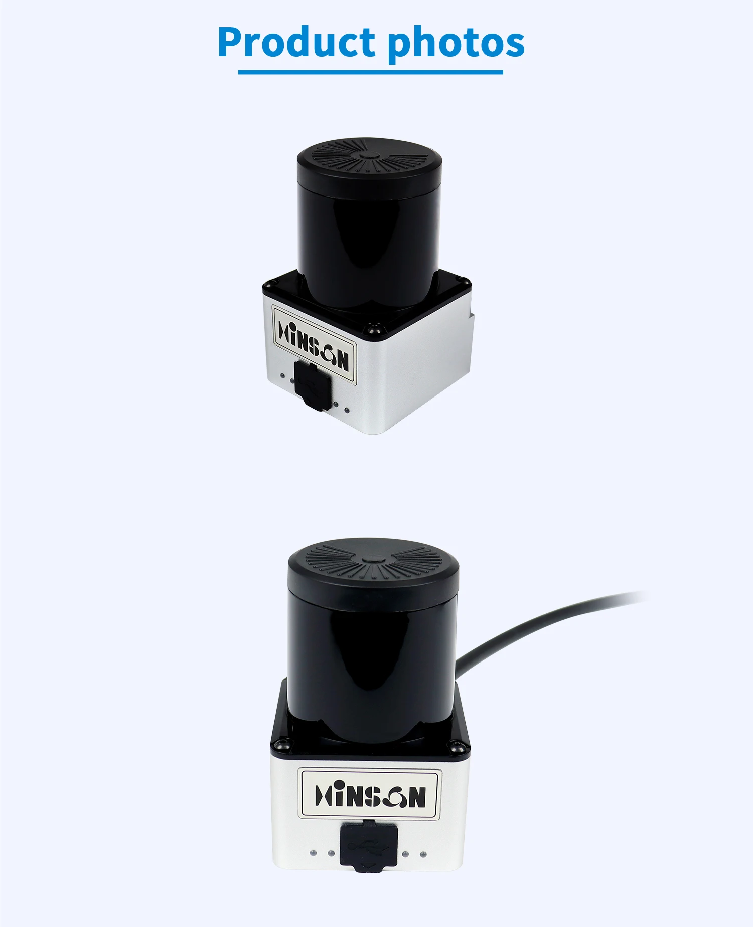 SE-0533F11 20Hz Scanning Frequency 0.5° Angle Resolution 5m Detection Distance  ±30mm Systematic Statistical Error for AGV AMR