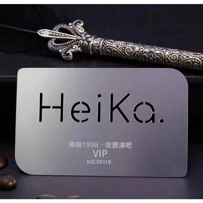 

Corporate Branding Cards Unique Nfc Business Card 0.8Mm Thickness Packaging Square for Metal Fabricator Raw Tap Heavy Duty