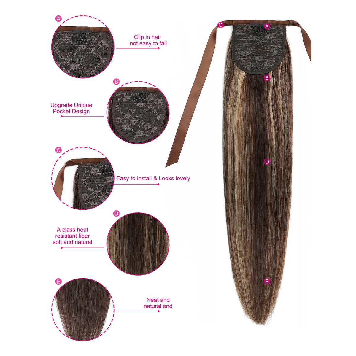 Thumbnail 3 - #81 Best Human Hair Wrap Ponytails to Buy In 2026