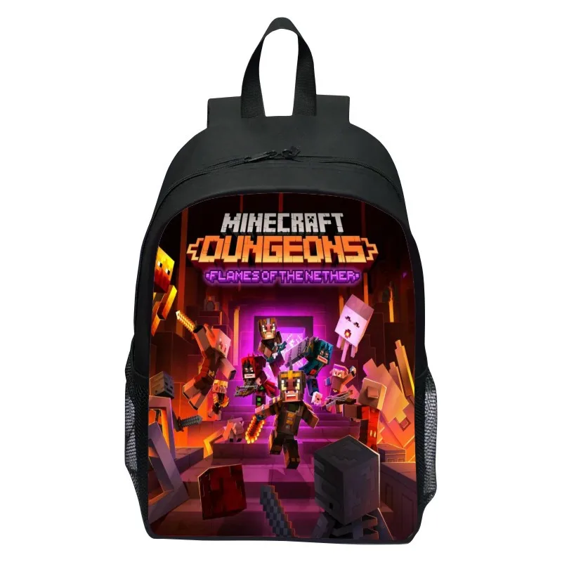 Unisex Boy Girl Mine-craft Novelty Daypack Kid Casual Backpack-Student School Bag Lightweight Backpack for Travel,Outdoor