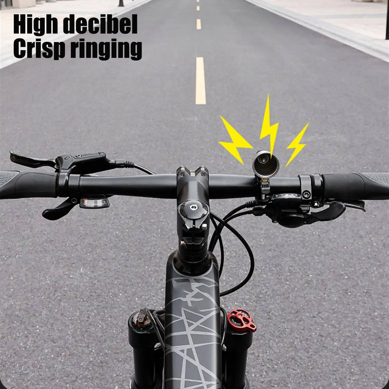 

Bike Bell For Kids Aluminum Compact Horn With Loud Sound Scooter Bell For Children Road Scooter Cycling Motorcycle Tricycle