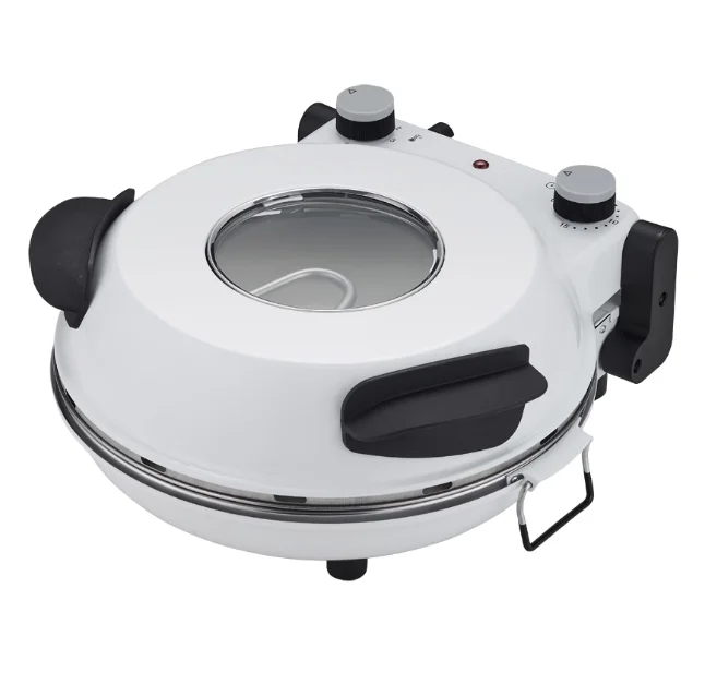 Portable Household 16-inch Electric Pizza Stove with Multi-functional Fully Automatic Upper and Lower Separate Heating