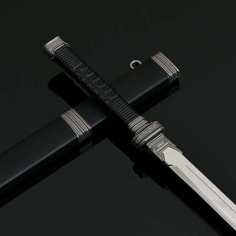 22 سنتيمتر ستار بليد القتل الآلهة أنيمي الأجهزة الطرفية الصين تانغ داو كول مع غمد سطح المكتب زخرفة زينة مجموعات لعبة