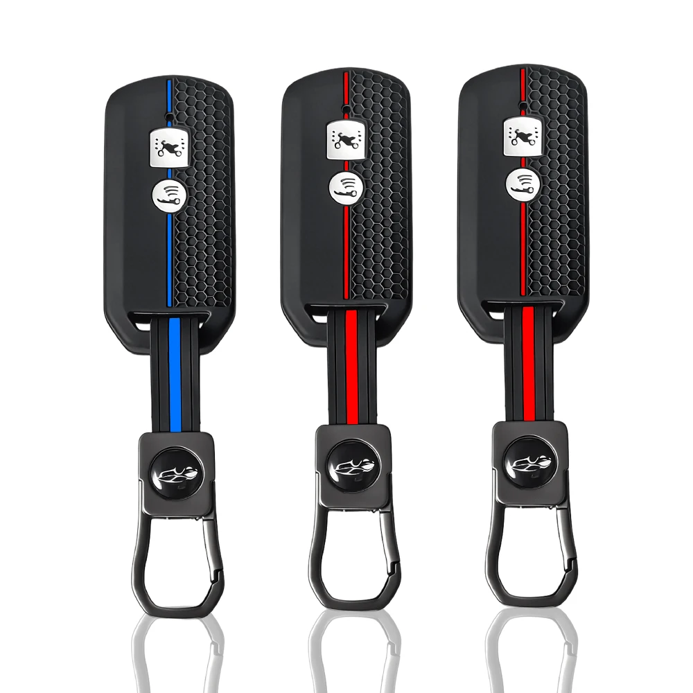 2 Button Silicone Remote Key Case Shell Fob for Honda SH 125 Forza 350 250 750 ADV 150 X-ADV SH150i SH300 150 PCX 125 2020-2023