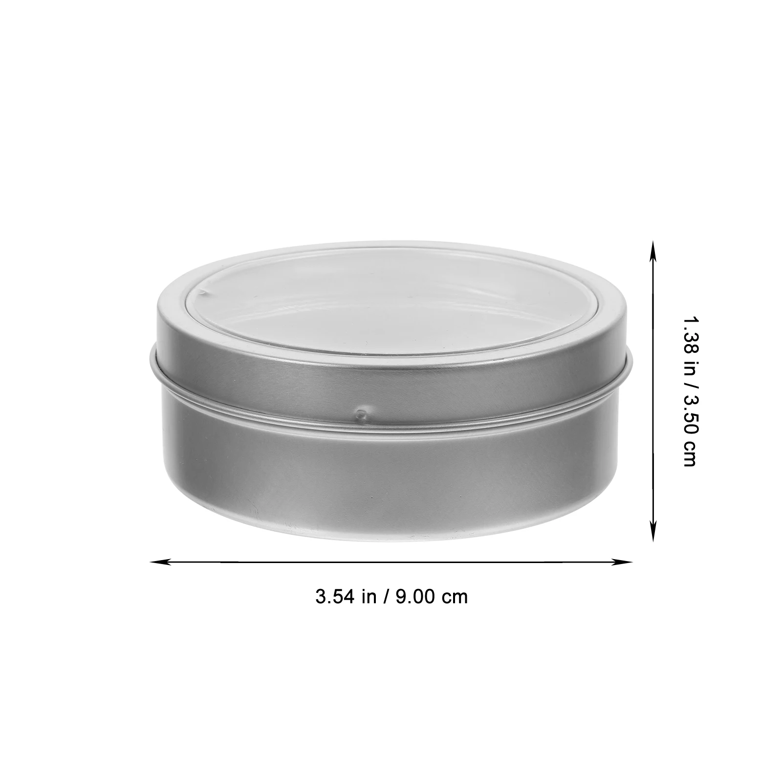 Magnetic Spice Jars For Refrigerator Tinplate Storage Containers With Lid Clear Window Kitchen Organization Rack