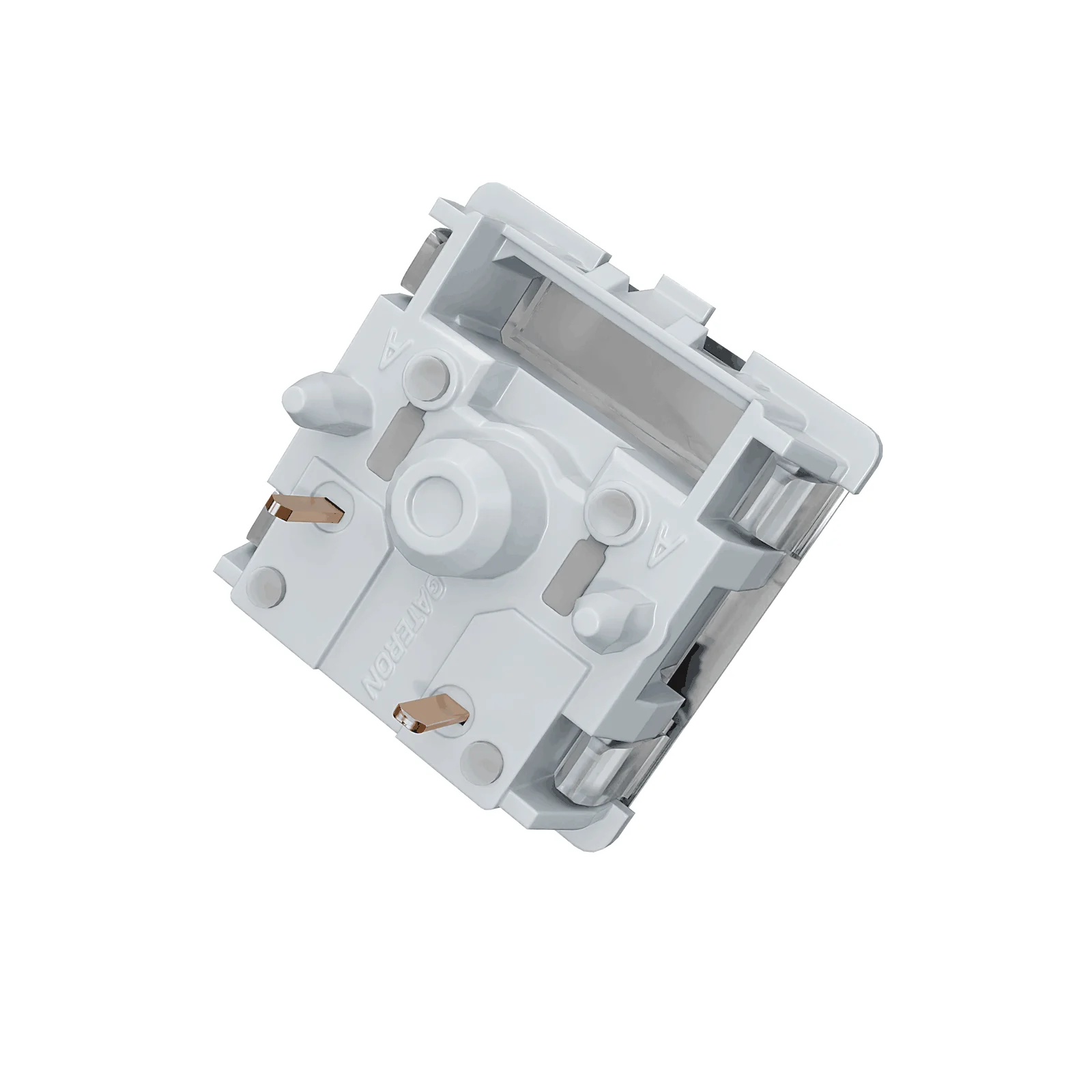 Imagem -05 - Gateron-interruptor Linear Silencioso para Teclado Mecânico Gaming Interruptor Mute Pad Dual Rail Posição ° Zero Pin Grau