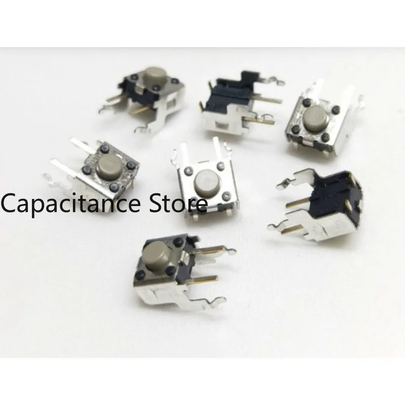 10PCS Game console handle shoulder button tact switch B3F-3122 side plug 2 pin with bracket