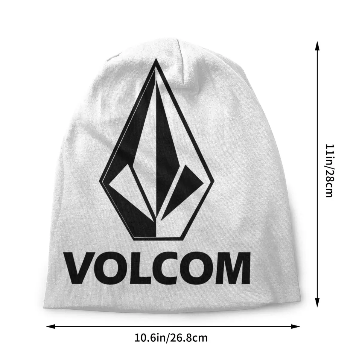 Custom Volcoms Logo Beanie Cap Winter Warm Bonnet Homme Knitting Hats Street Outdoor Ski Skullies Beanies Hats For Men Women