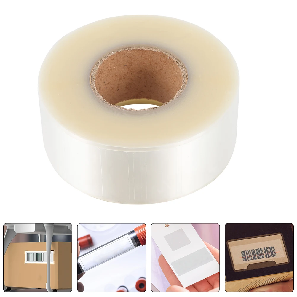 

Waterproof Label Protector Clear Labels Stickers Book Protectors Library Transparent Shelf Holders Self Adhesive