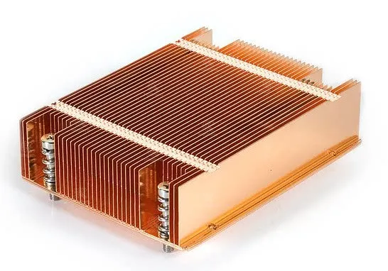 2011 2066 AM4 AM5 1U Pure Copper VC Board Server Radiator Itx Ultra-thin Computer Desktop WindT318