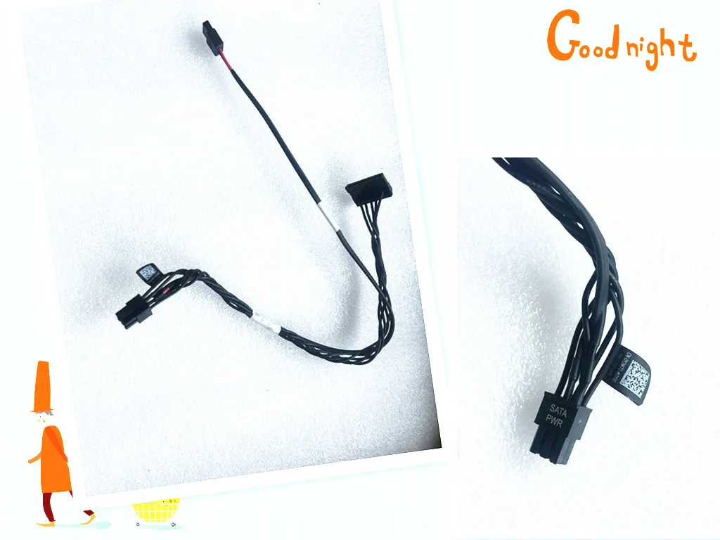 Original New For Dell QBT PRO QCT ECT 1250 Workstation Power Supply Cable 0YJW72 YJW72 SATA Hard Drive Optical Power