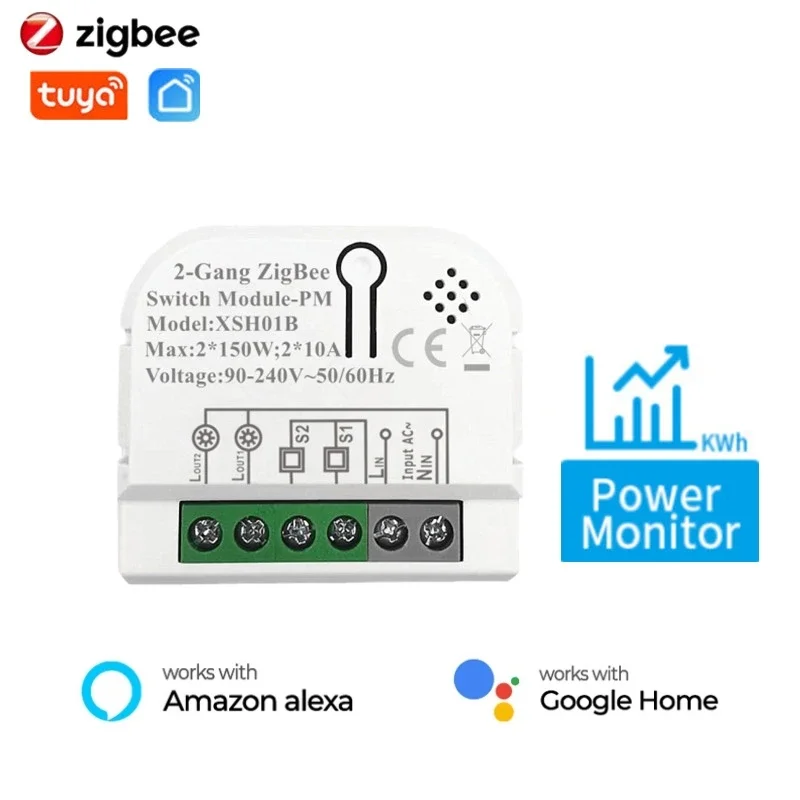 1/2 Gang Zigbee Sma…