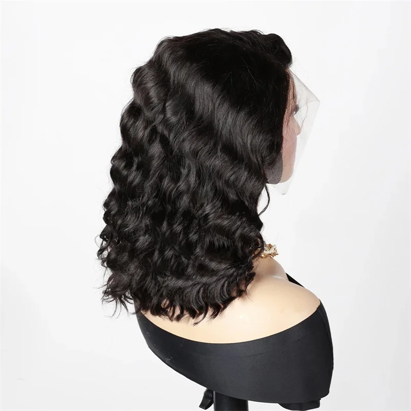 Soft Black Body Wave 250% Glueless 30inch 5x5 Silk Base Jewish Human Hair Wig With Baby Hair HD Lace Fashion European Hair